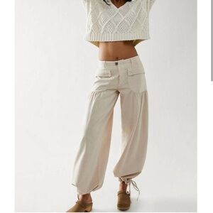 Free people lotus jeans in almond milk